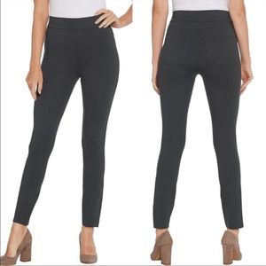 SPANX Ponte Ankle Legging, Charcoal Grey, Large